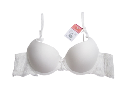 ÁO LÓT LOVELY TRƠN DÂY REN TRẮNG - 175